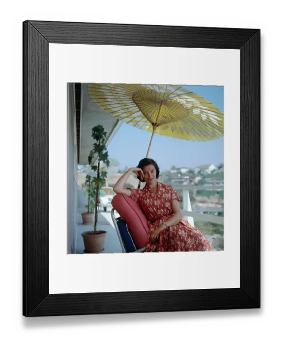 Framed Print : Portrait of Marisa Pavan Framed Print : Portrait of Marisa Pavan