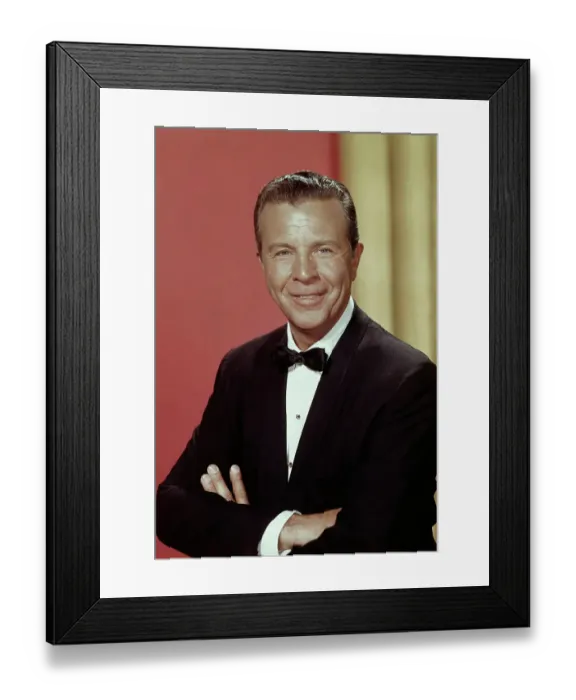 Framed Print : Portrait of Dick Powell Smiling Framed Print : Portrait of Dick Powell Smiling