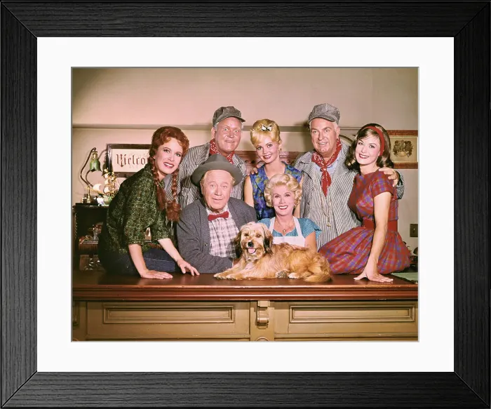 Framed Print : Cast of Petticoat Junction