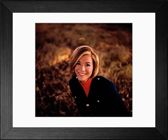 Framed Print : Songstress Vicki Carr Smiling Framed Print : Songstress Vicki Carr Smiling