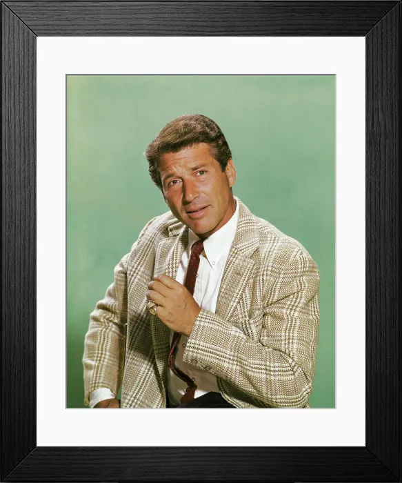 Framed Print : Portrait of Efrem Zimbalist Jr Framed Print : Portrait of Efrem Zimbalist Jr