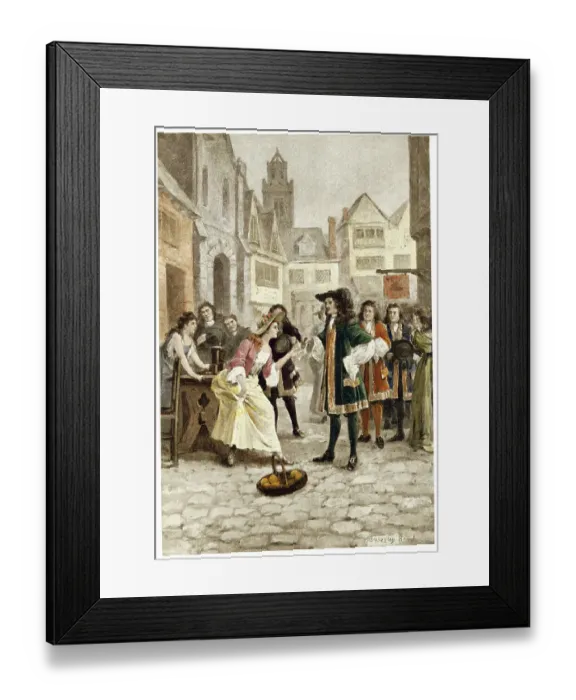 Framed Print : English Actress Nell Gwyn Framed Print : English Actress Nell Gwyn