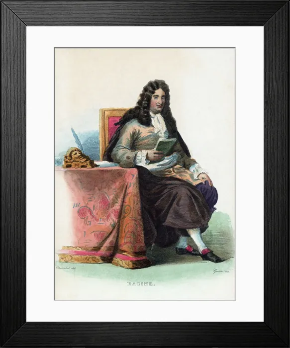 Framed Print : French Playwright Jean Racine Framed Print : French Playwright Jean Racine