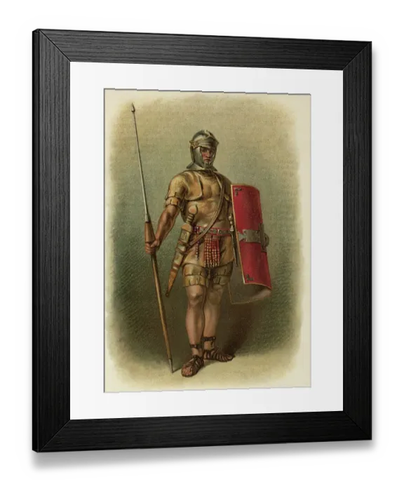 Framed Print : Ancient Roman Legionnaire