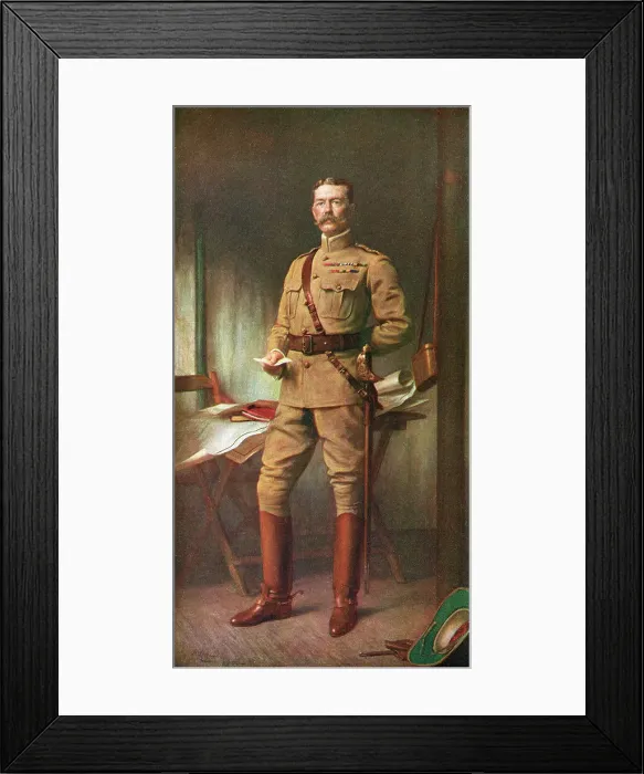 Framed Print : Painting of Viscount Kitchener Framed Print : Painting of Viscount Kitchener