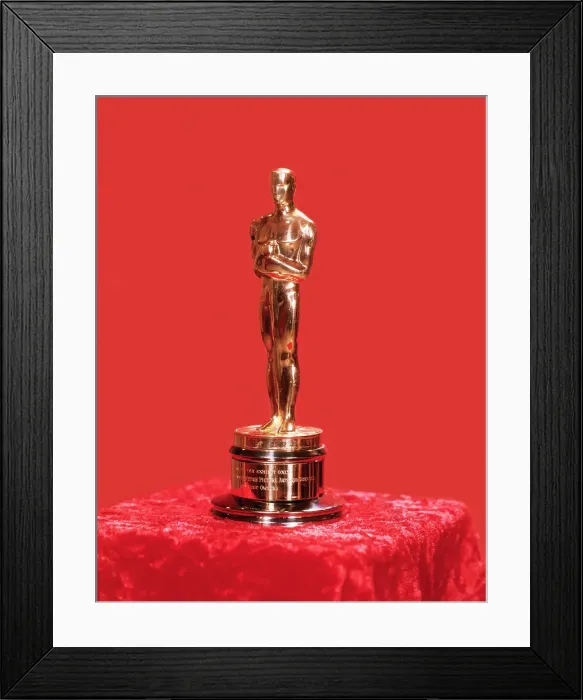 Framed Print : Academy Award, or Oscar