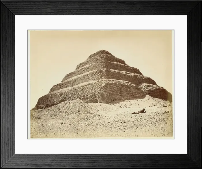 Framed Print : Step Pyramid at Sakarra Framed Print : Step Pyramid at Sakarra