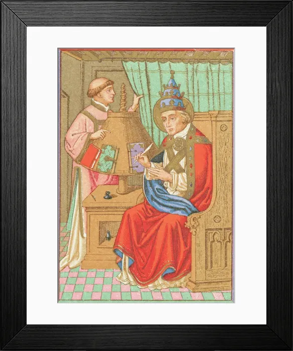 Framed Print : Pope Gregory I Framed Print : Pope Gregory I