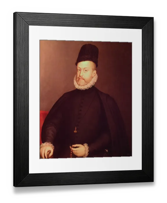 Framed Print : Painting of King Philip II of Spain Framed Print : Painting of King Philip II of Spain