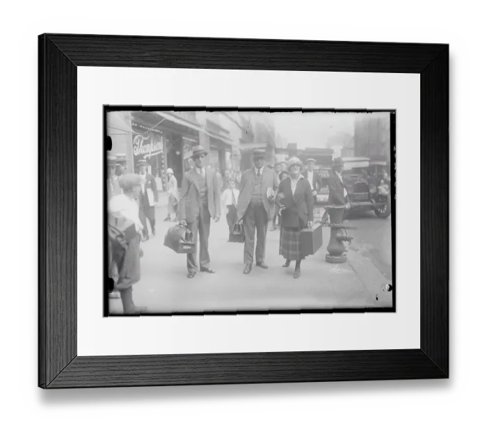 Framed Print : Jean Vernon with Vincent T. Pisarra and Son Framed Print : Jean Vernon with Vincent T. Pisarra and Son