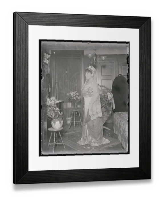 Framed Print : Portrait of Marguerita Sylvia Framed Print : Portrait of Marguerita Sylvia