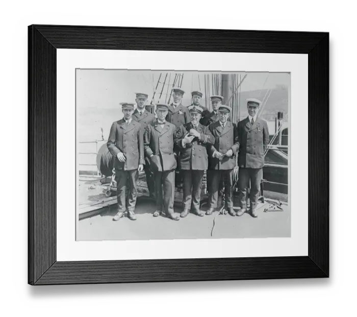 Framed Print : Crew Members of Discovery Framed Print : Crew Members of Discovery