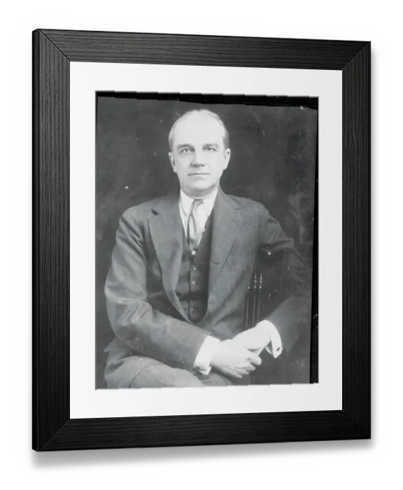 Framed Print : Owen D. Young Framed Print : Owen D. Young