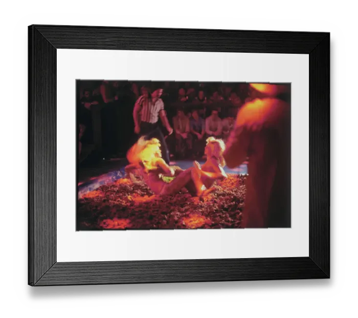 Framed Print : Mudwrestlers in Conflict Framed Print : Mudwrestlers in Conflict