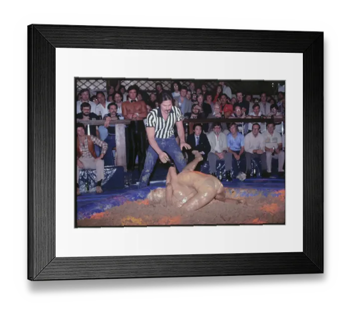 Framed Print : Mudwrestlers in Conflict Framed Print : Mudwrestlers in Conflict