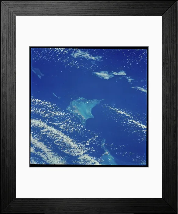 Framed Print : Aerial View of Islands Framed Print : Aerial View of Islands
