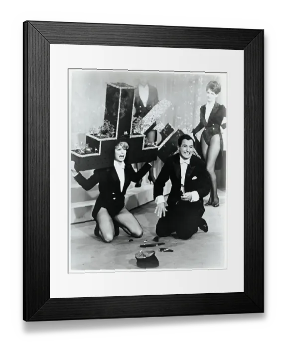 Framed Print : Lucille Ball Performing with Danny Thomas Framed Print : Lucille Ball Performing with Danny Thomas