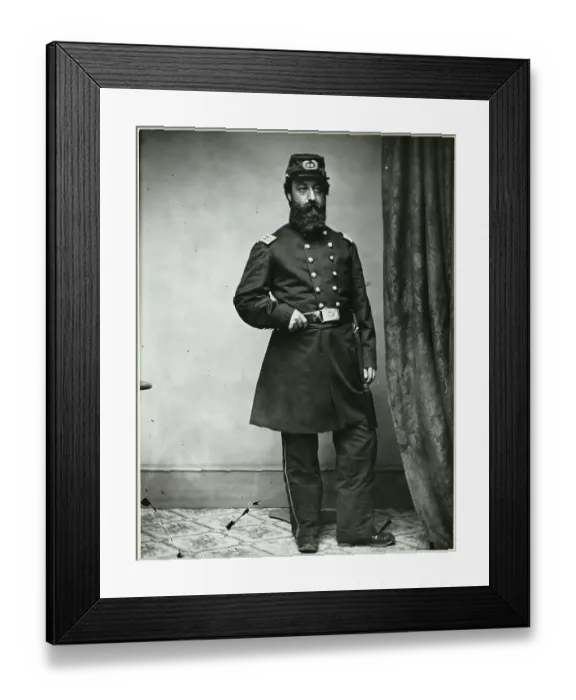 Framed Print : Portrait Of Army Surgeon Lavington Quick Framed Print : Portrait Of Army Surgeon Lavington Quick