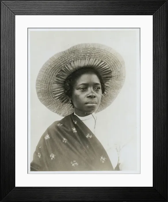 Framed Print : Woman of Madagascar
