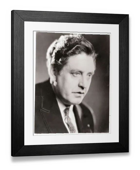 Framed Print : Portrait of John McCormack Framed Print : Portrait of John McCormack