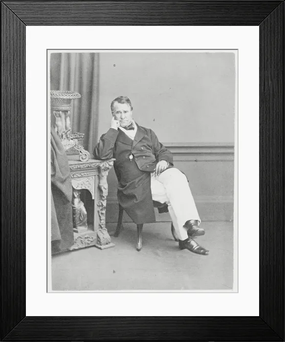 Framed Print : Portrait of Sir John Hawkshaw Framed Print : Portrait of Sir John Hawkshaw