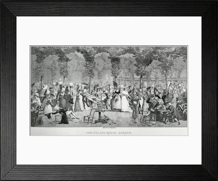Framed Print : Palais Royal Garden