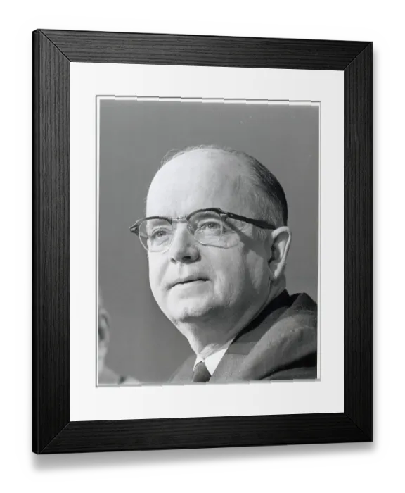 Framed Print : Headshot Of Governor Lester Maddox Framed Print : Headshot Of Governor Lester Maddox