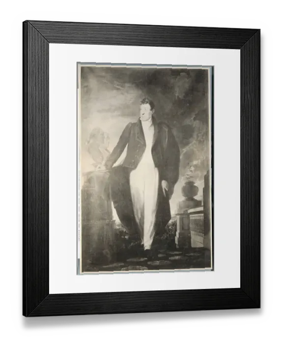 Framed Print : Portrait of Marquis de Lafayette Framed Print : Portrait of Marquis de Lafayette