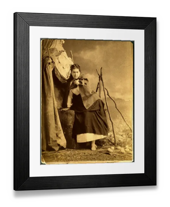 Framed Print : Portrait of Clara Louise Kellogg Framed Print : Portrait of Clara Louise Kellogg