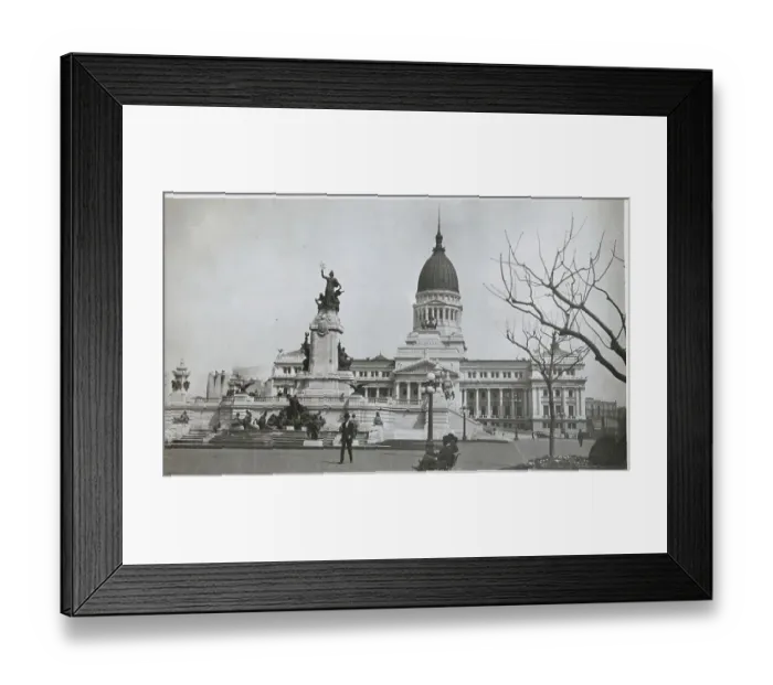Framed Print : Capitol Building in Buenos Aires Framed Print : Capitol Building in Buenos Aires