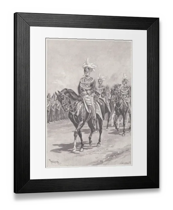 Framed Print : Italy's King Umberto I
