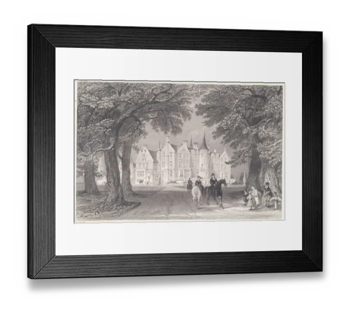 Framed Print : English Country House Framed Print : English Country House