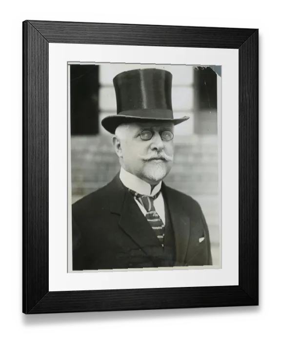 Framed Print : Portrait of Johann Schober Framed Print : Portrait of Johann Schober