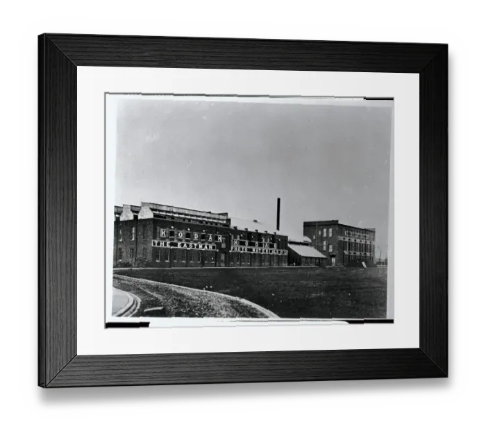 Framed Print : Kodak Eastman Plant in England Framed Print : Kodak Eastman Plant in England
