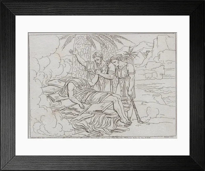 Framed Print : Philip Burying Pompei Framed Print : Philip Burying Pompei