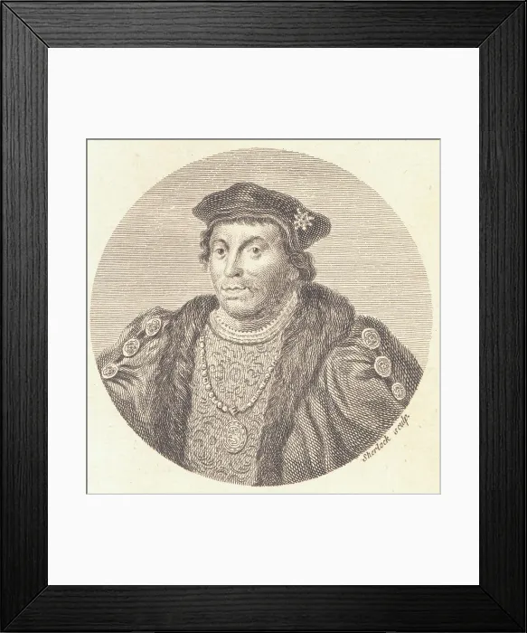Framed Print : Portrait of Edward Stafford Framed Print : Portrait of Edward Stafford