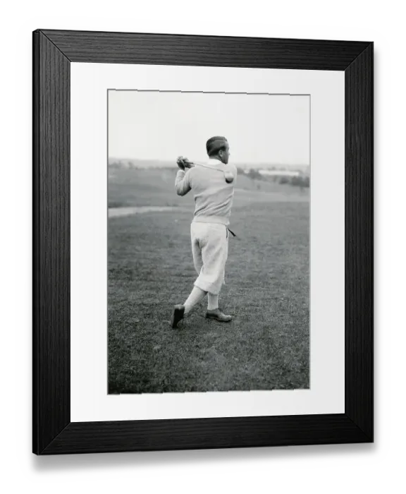 Framed Print : Golfer Gene Sarazen Framed Print : Golfer Gene Sarazen