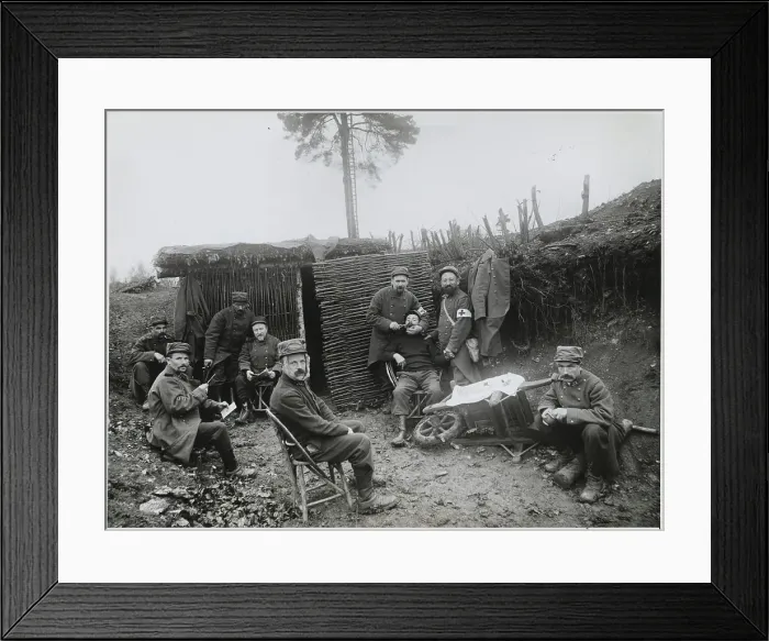 Framed Print : Military Dentist Pulling a Tooth Framed Print : Military Dentist Pulling a Tooth