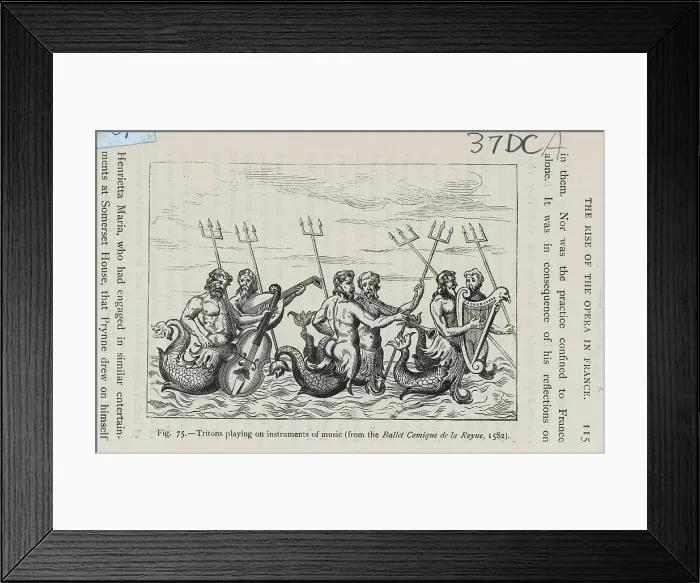 Framed Print : Orchestra of Tritons Framed Print : Orchestra of Tritons