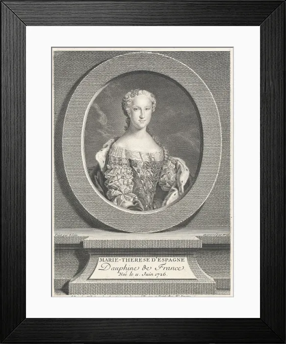 Framed Print : Portrait of King Philip IV's Daughter Marie Therese D'Espange Framed Print : Portrait of King Philip IV's Daughter Marie Therese D'Espange