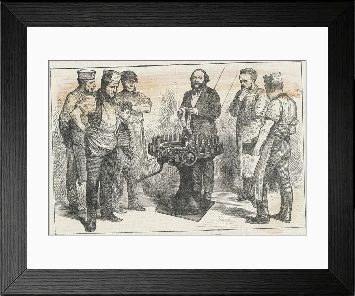 Framed Print : Typesetting Machine Used in Printing Process Framed Print : Typesetting Machine Used in Printing Process