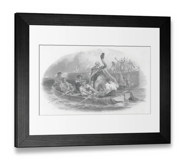 Framed Print : George Washington Gesturing Framed Print : George Washington Gesturing
