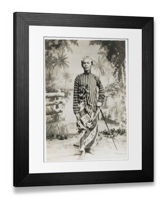 Framed Print : Portrait of Djocjakarta Framed Print : Portrait of Djocjakarta