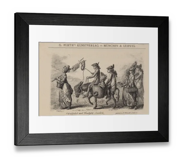 Framed Print : Procession Heading for Party Framed Print : Procession Heading for Party