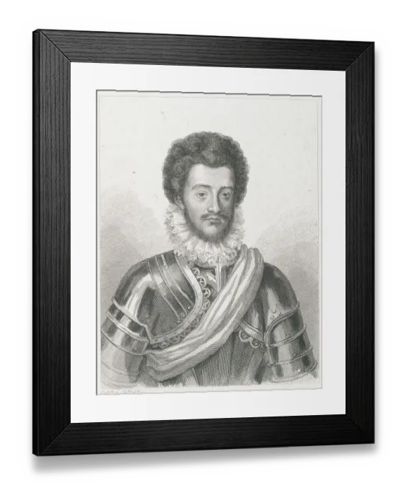 Framed Print : Portrait of Henri I de Lorraine Framed Print : Portrait of Henri I de Lorraine