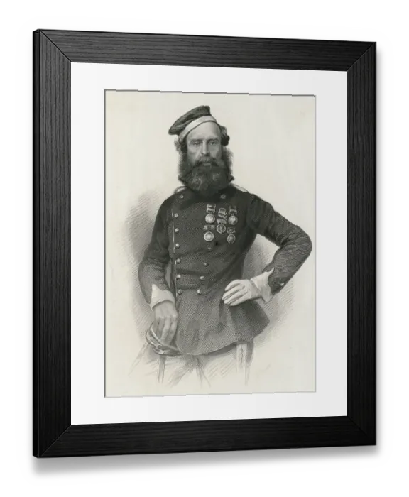Framed Print : British Soldier During Crimean War Framed Print : British Soldier During Crimean War