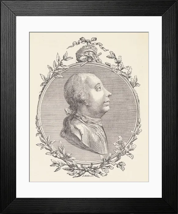 Framed Print : Profile of British General James Wolfe Framed Print : Profile of British General James Wolfe