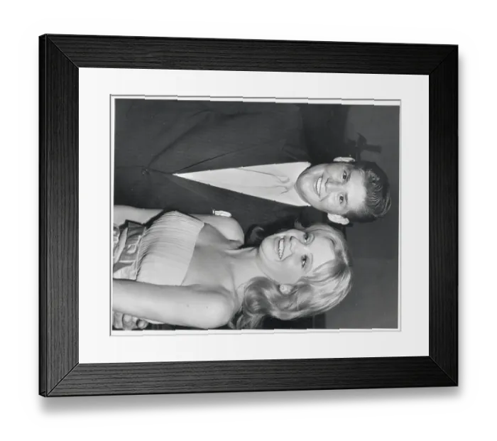 Framed Print : Wayne Newton and Hayley Mills Smiling Framed Print : Wayne Newton and Hayley Mills Smiling