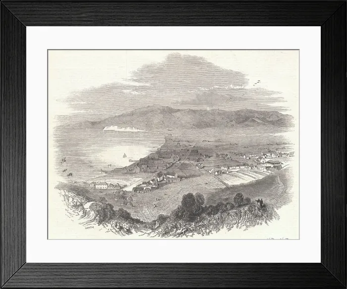 Framed Print : Te Aro Flat of Wellington Framed Print : Te Aro Flat of Wellington