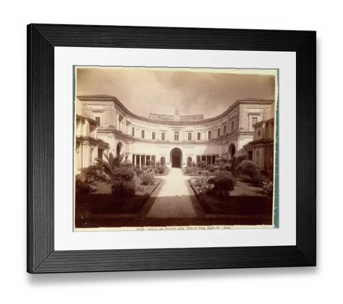 Framed Print : Interior Palazzo in Villa of Pope Julius III Framed Print : Interior Palazzo in Villa of Pope Julius III